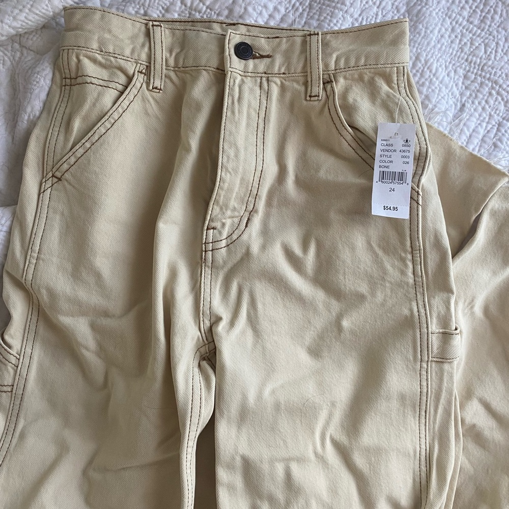 PACSUN WIDE LEG CARPENTER PANTS NWT